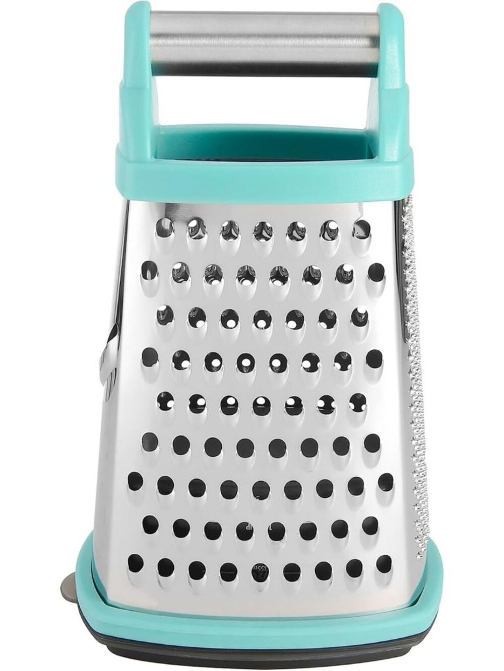 Stainless Steel 4-Sided Box Grater with Storage Container & Measurement
